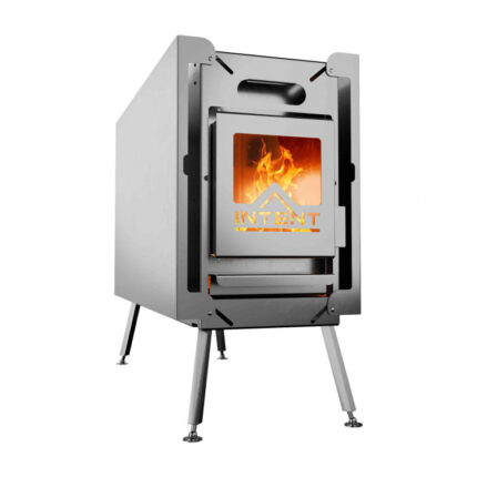 Glastür für den Ofen Intent 2